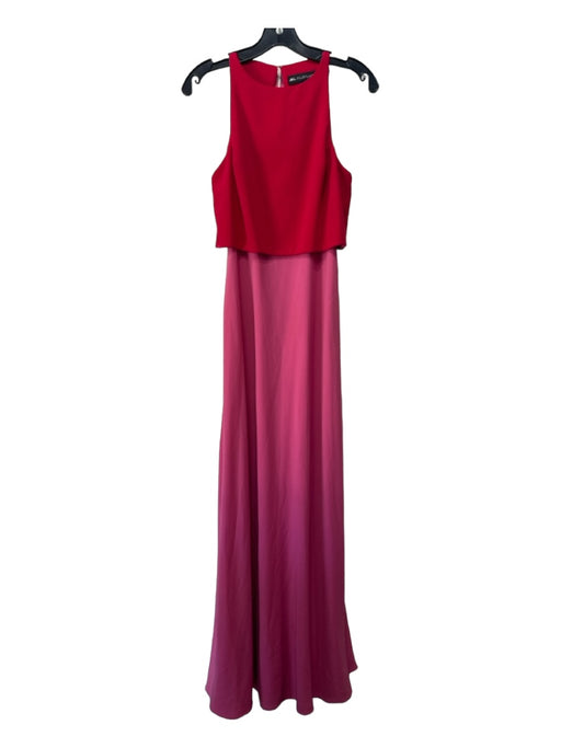 JILL Jill Stuart Size 10 Pink Polyester Sleeveless Full Length Gown Pink / 10