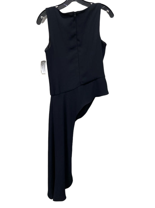 Trina Turk Size S Black Polyester Sleeveless Asymmetric Top Black / S