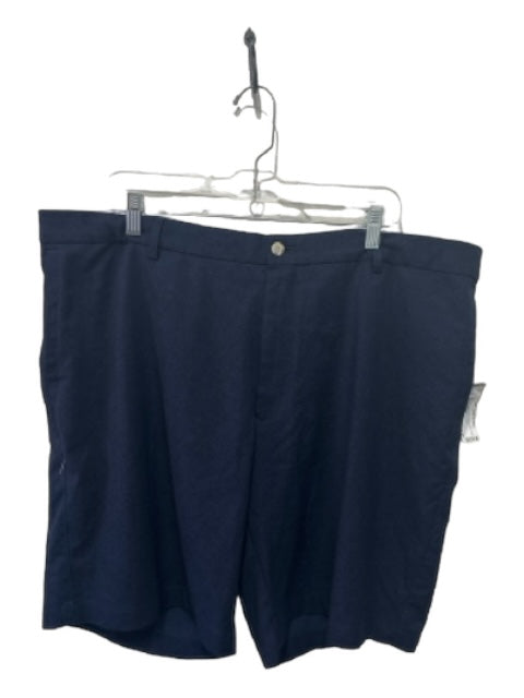Peter Millar Size 42 Navy Synthetic Micro Khakis Men's Shorts 42