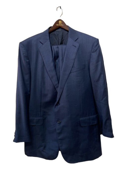 Ermenegildo Zegna NWT Navy Wool 2 Button Men's Suit 58