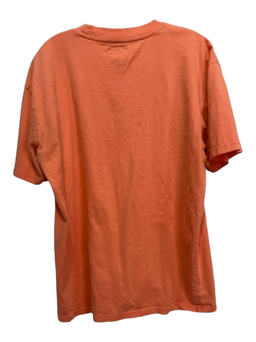 Chinatown Market Size XL Orange & Green Print Cotton G Motiff Men's Short Sleeve XL