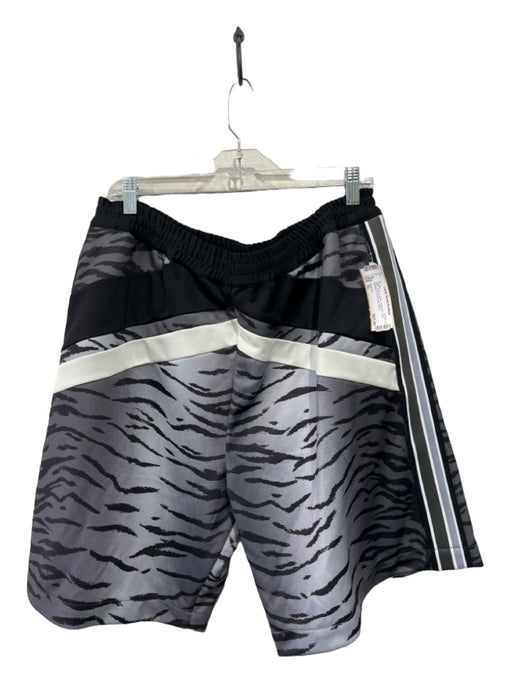 Onitsuka NWT Size XL Gray & White Synthetic Tiger Athleisure Men's Shorts XL