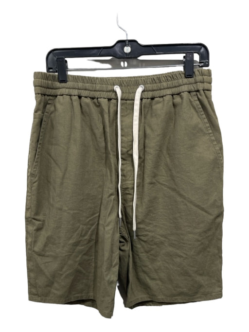 Rag & Bone NWT Size M Olive Cotton Solid Athleisure Men's Shorts M