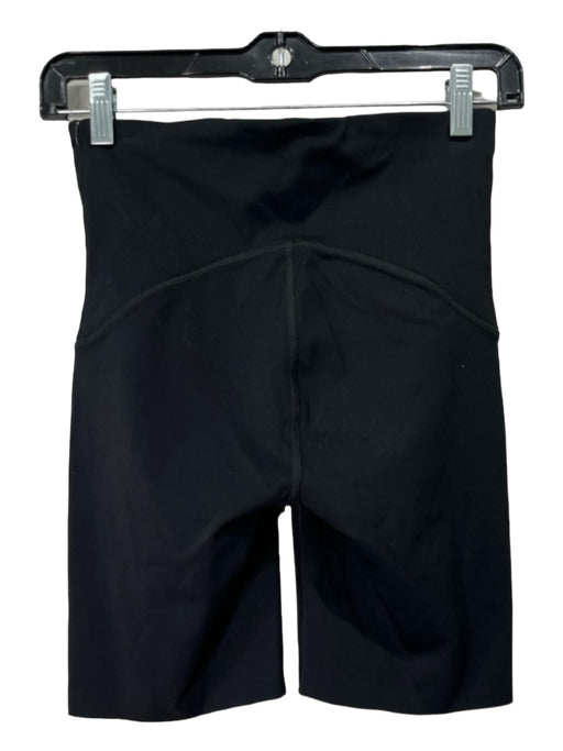 Spanx Size Small Black Nylon Blend High Rise Bike Short Shorts Black / Small