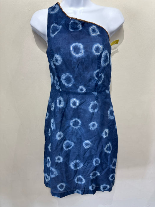 Patterson J. Kincaid Size M Neon Green Rayon Halter Spaghetti Strap Dress