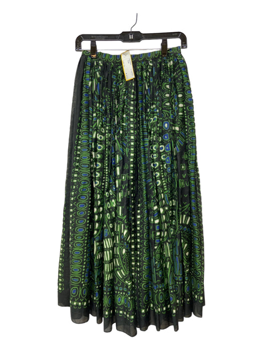 Dior Size 36 Green & Black Skirt Green & Black / 36