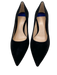 Stuart Weitzman Shoe Size 8N Black Suede Pointed Toe Pumps Black / 8N