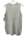Ann Mashburn Size XS Cream Wool Ribbed Side Slit Sleeveless Sweater Cream / XS