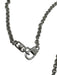 Judith Ripka Silver & Clear Sterling Silver Chain Circle Pendant Necklace Silver & Clear