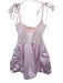 Free People Size Small Baby Pink Viscose Blend Spaghetti Strap balloon hem Dress Baby Pink / Small