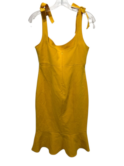 Likely Size 12 Mustard Yellow Polyester Blend Sleeveless tie strap Dress Mustard Yellow / 12