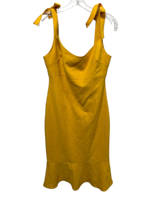 Likely Size 12 Mustard Yellow Polyester Blend Sleeveless tie strap Dress Mustard Yellow / 12