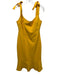Likely Size 12 Mustard Yellow Polyester Blend Sleeveless tie strap Dress Mustard Yellow / 12