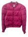 Isabel Marant Size 40 Fuschia Pink Recycled Polymide Zip Up Ribbed Detail Jacket Fuschia Pink / 40