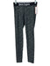 Palm Angels Size S Olive Green & Black Polyester Animal Print Logo Leggings Olive Green & Black / S