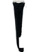 Nana Jacqueline Size L Black Polyester Sleeveless Back Zip Ruched Mesh Dress Black / L