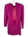 A.L.C. Size 0 Hot pink Triacetate Blend Long Sleeve rouched detail Mini Dress Hot pink / 0