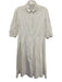 Mare Mare x Anthropologie Size XXS White Cotton 3/4 Sleeve Half Button Dress White / XXS