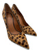 Givenchy Shoe Size 39 Beige & Brown Pony Hair Leather Detail Cheetah Print Pumps Beige & Brown / 39