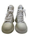 Alexander McQueen Shoe Size 36.5 White & Clear Mesh Platform Lace Up Booties White & Clear / 36.5