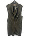 Marni Size 38 Army Green Cotton Zipper Detail Sleeveless Romper Army Green / 38