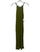 Jonathan Simkhai Size S Green Tencel Ribbed Sleeveless Maxi Dress Green / S