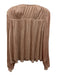Ulla Johnson Size 4 Blush Pink Silk Accordion Pleats V Neck Long Sleeve Top Blush Pink / 4