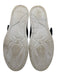 Alexandre Birman Shoe Size 40 White & Black Leather Low Top Laceless Sneakers White & Black / 40