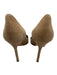 Manolo Blahnik Shoe Size 34.5 Beige Suede Pointed Toe Pumps Beige / 34.5