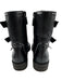 Stuart Weitzman Shoe Size 8 Black Leather Silver Accents Studded Ankle Booties Black / 8