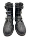 Stuart Weitzman Shoe Size 8 Black Leather Silver Accents Studded Ankle Booties Black / 8