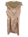 Tibi Size 4 Light Pink Faux Pearls Sleeveless Cap Sleeve Mini Dress Light Pink / 4