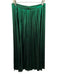 avara Size Medium Emerald Green Polyester Blend Shimmer Side Zip Skirt Emerald Green / Medium