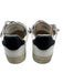 Off White Shoe Size 40 White & Gray Canvas & Suede Laces Rubber Sole Sneakers White & Gray / 40