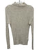 Madewell Size L Cream Alpaca Ribbed Mock Neck Long Sleeve Top Cream / L