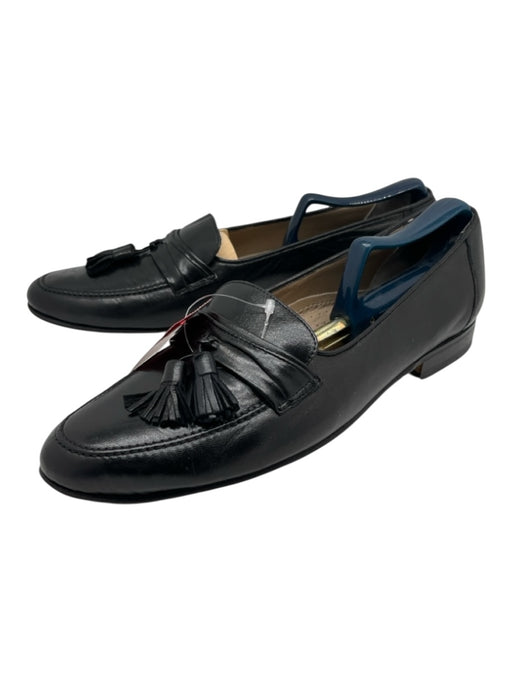 Bally Shoe Size 9.5 Black Leather Tassel loafer Men's Shoes Black / 9.5