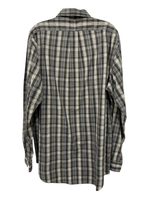 Polo Sport Size M Green & Multi Cotton Plaid Button up Men's Long Sleeve Shirt Green & Multi / M