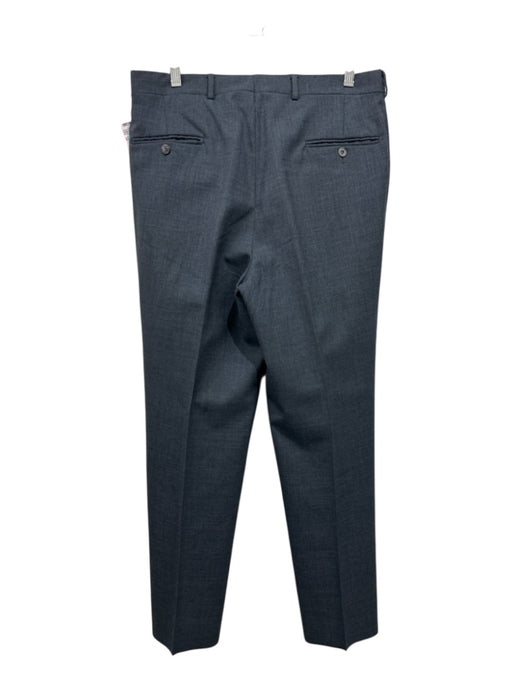 Saks Fifth Ave Size 34 Gray Wool Zip Fly Men's Pants Gray / 34