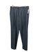 Saks Fifth Ave Size 34 Gray Wool Zip Fly Men's Pants Gray / 34