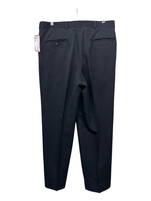 Burberrys Size 34 Black Wool Zip Fly Men's Pants Black / 34