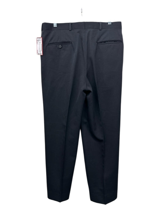 Burberrys Size 34 Black Wool Zip Fly Men's Pants Black / 34