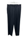 Burberrys Size 34 Black Wool Zip Fly Men's Pants Black / 34