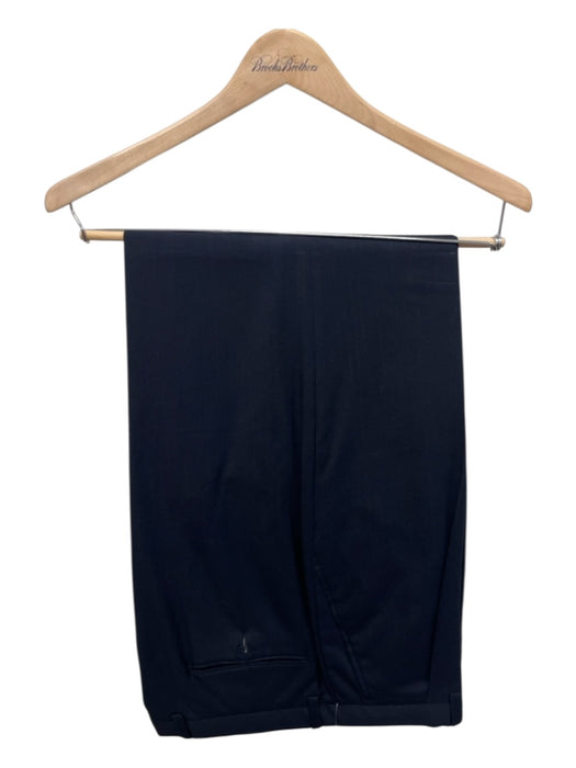 Mani Giorgio Armani Black Wool 2 Buttons Men's Suit Black / 42L