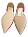 J. Crew Shoe Size 6 Red Suede Pointed Toe Flats Red / 6