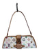Louis Vuitton White & Multi Print Coated Canvas Monogram Leather Accents Bag White & Multi Print / XS