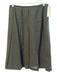 Options Size 8 Black & White 100% Cotton Side Zip Polka Dot Pleated Detail Skirt Black & White / 8