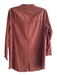 Poetry Size 10 Brown Cotton Ribbed Long Sleeve Double Button Detail Tunic Brown / 10