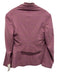 Cordings Purple Wool & Cashmere Plaid Button Front Slip Pocket Jacket Set Purple / 12/14