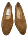 Silva Fiorentina Shoe Size 9M Brown Leather Block Heel Pointed Almond Toe Pumps Brown / 9M
