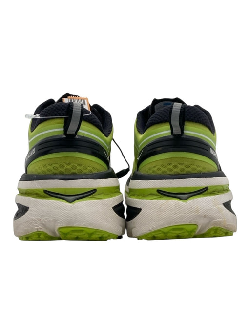 Hoka Shoe Size 9 AS IS Green & White Synthetic Solid Sneaker Men's Shoes Green & White / 9